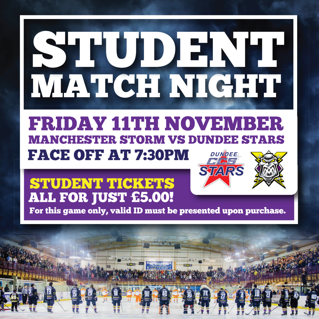 Storm Student Night Offer